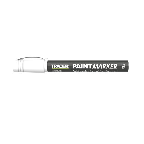 TRACER Μαρκαδόρος ανεξίτηλος βαρέως τύπου λευκός APTM2