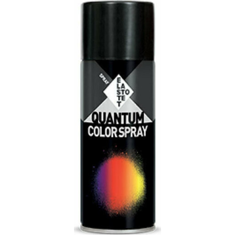 Σπρέι μαύρο γυαλιστερό "Black Gloss" Quantum RAL 9005 - 400ml