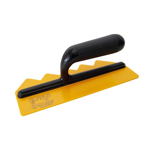 COME Σπάτουλα τεχνοτροπίας πλαστική sicarius 245x100x3mm 331PL245