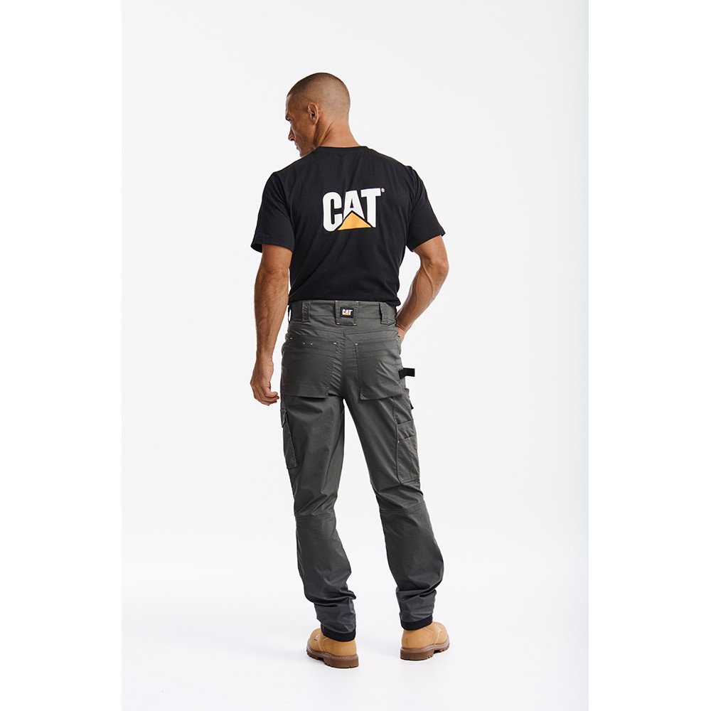 CAT Παντελόνι εργασίας nexus γκρι 2XL (US 38/32) 1080051-40100