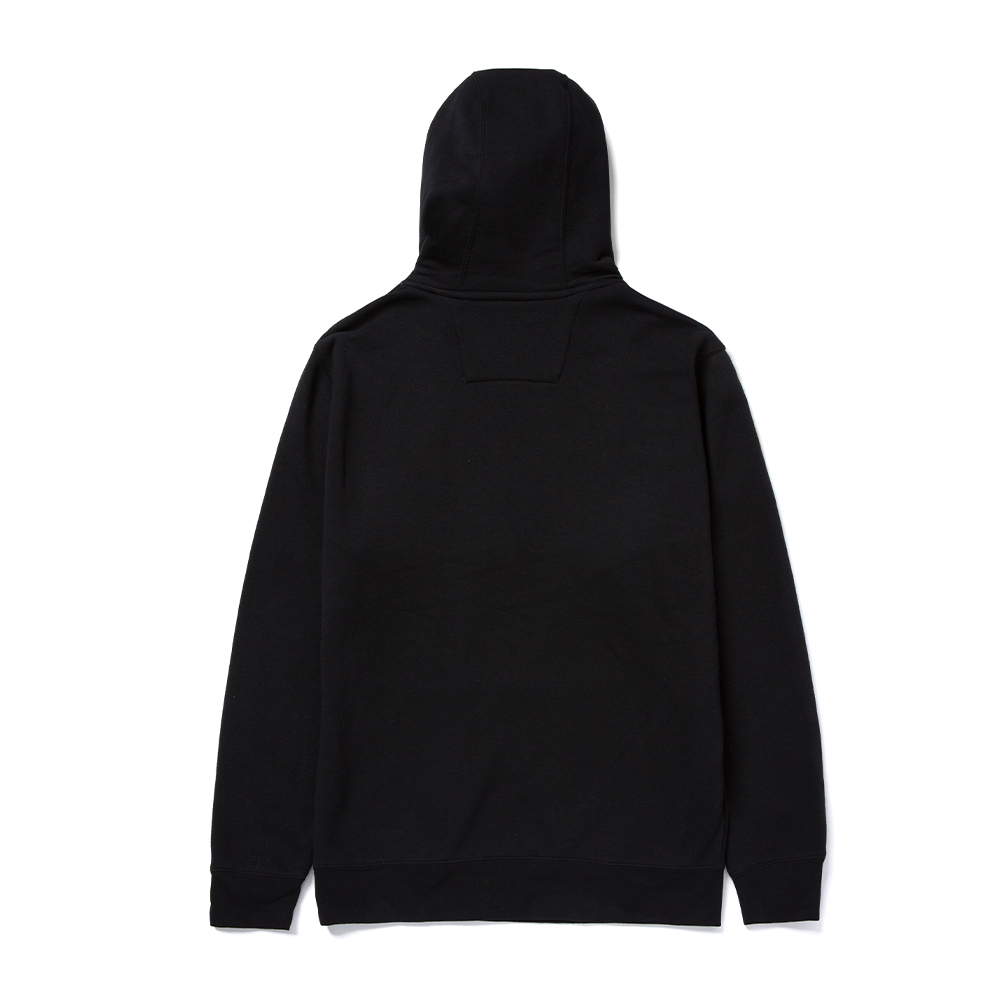 CAT Μπλούζα φούτερ με κουκούλα trademark μαύρη M W10646-016