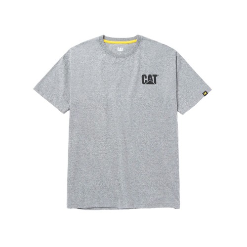 CAT Μπλουζάκι κοντομάνικο γκρι trademark tee XL W05324-004