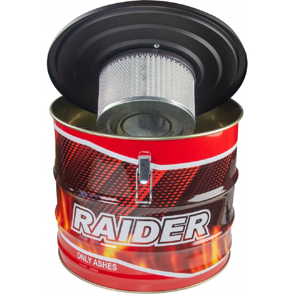 RAIDER Σκούπα στάχτης 1000W με κάδο 18lt RD-WC02N 090304