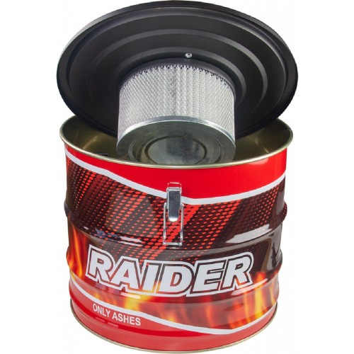 RAIDER Σκούπα στάχτης 1000W με κάδο 18lt RD-WC02N 090304