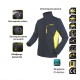 TOP MASTER Μπουφάν softshell με αποσπώμενα μανίκια XL 557403