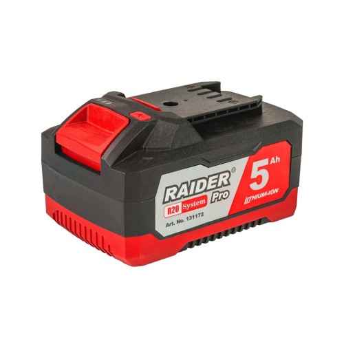 RAIDER R20 Μπαταρία 20V με Χωρητικότητα 5Ah Li-ion RDP-20 131172