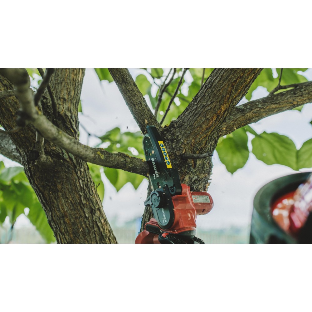 RAIDER R20 Solo Αλυσοπρίονο κλαδευτικό μπαταρίας 20V 1.5kg με λάμα 12cm RDP-YGP20 075761