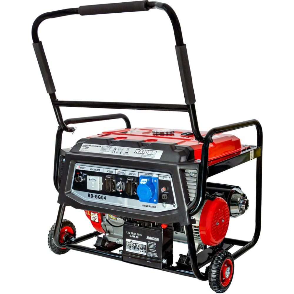 RAIDER Γεννήτρια βενζίνης τετράχρονη 5.5kVA RD-GG04 090101