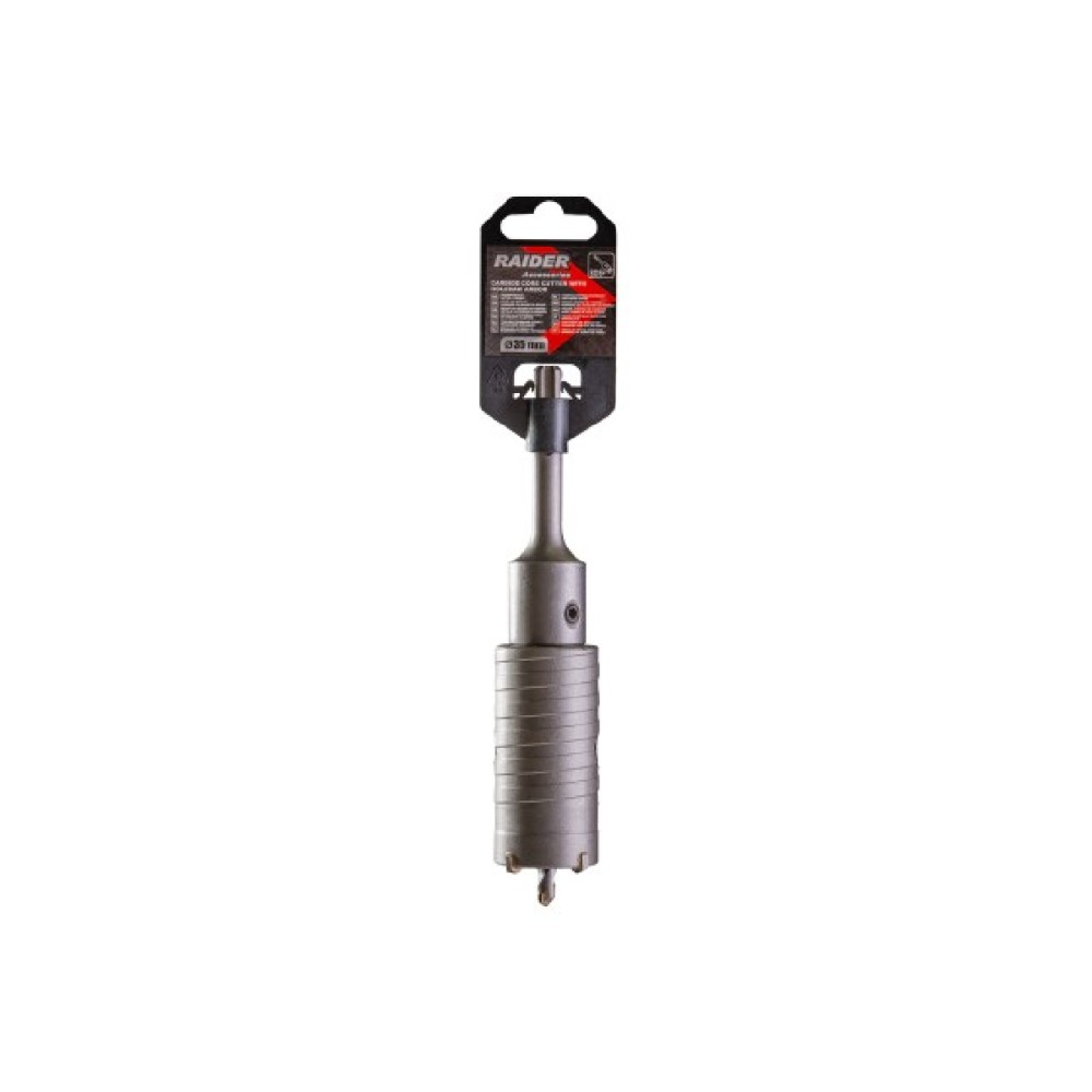 RAIDER Ποτηροκορώνα Φ35mm με κεντραδόρο SDS-plus 154813