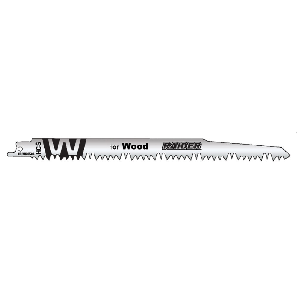 RAIDER Λάμα σπαθοσέγας ξύλου σετ 2 τεμ RD-WS15134L- 155502