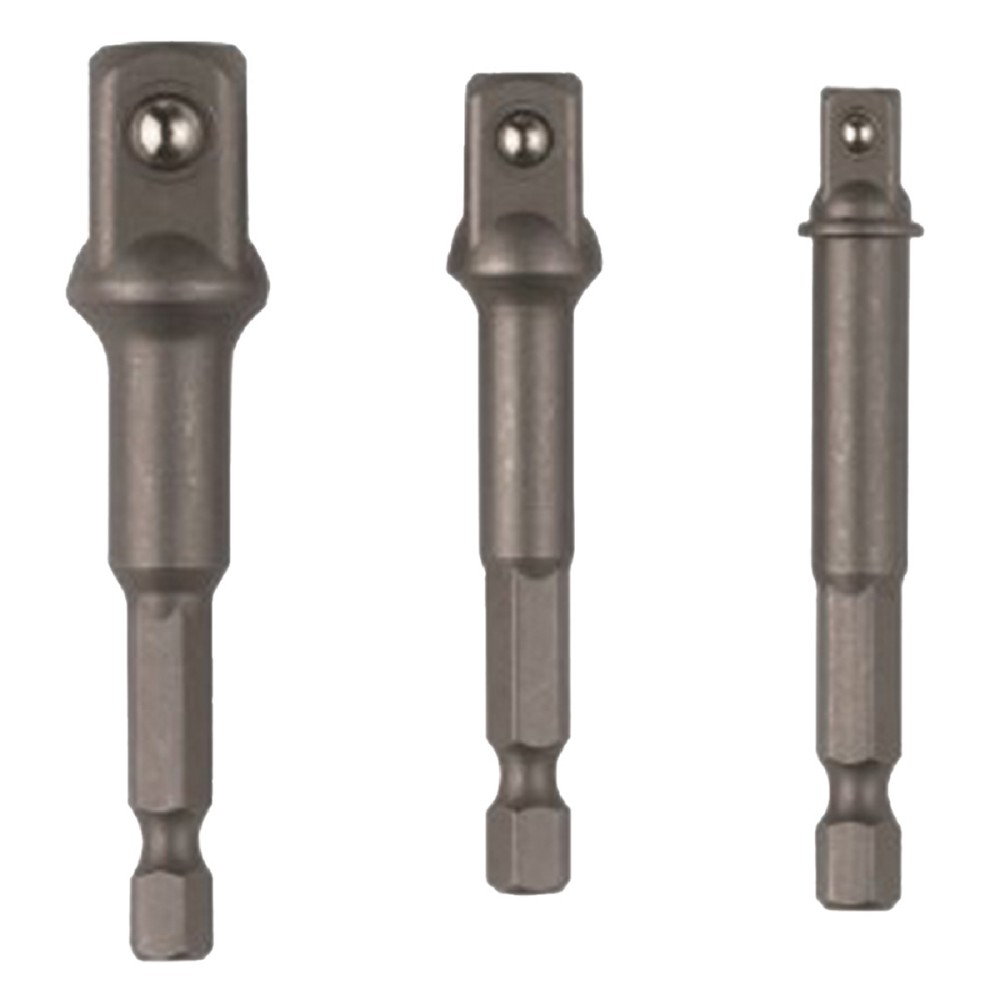 RAIDER Αντάπτορες σετ 3τεμ (ΑΠΌ 1/4'' ΣΕ 1/4'',3/8'',1/2'') 158904