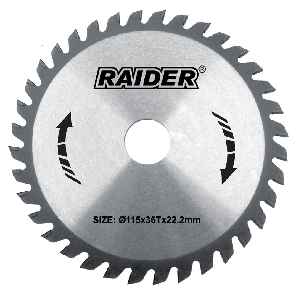 RAIDER Δίσκος κοπής ξύλου Φ20/ Φ180/24Δόντια 163102