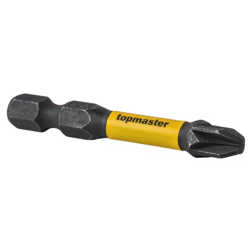 TOP MASTER Μύτη κατσαβιδιού Impact σταυρός με μέγεθος PZ3 50mm συσκευασία 2τεμ. 338735