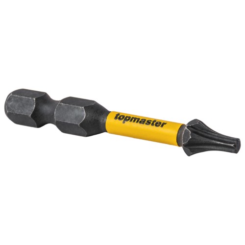 TOP MASTER Μύτη κατσαβιδιού Impact Torx με μέγεθος TX15 50mm συσκευασία 2τεμ. 338736