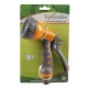 TOP GARDEN Πιστόλι νερού 7 θέσεων με soft grip πίσω σκανδάλου 380964