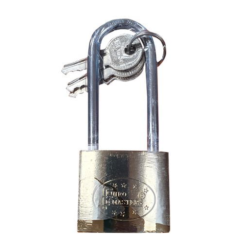 TOP STRONG Λουκέτο μακρύλαιμο ορειχάλκινο 50ΜΜ 500711