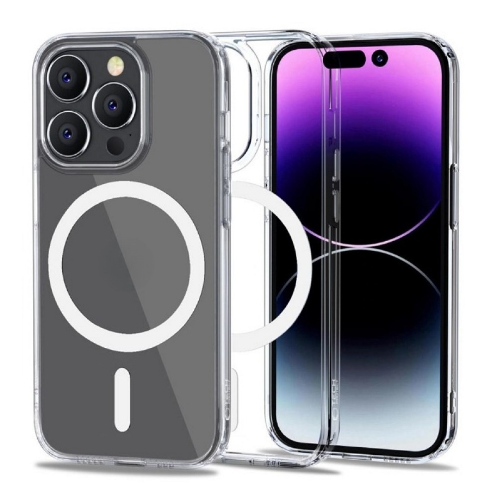 Tech-Protect Σκληρή Θήκη FlexAir Hybrid με MagSafe για iPhone 14 Pro Max - Διάφανη