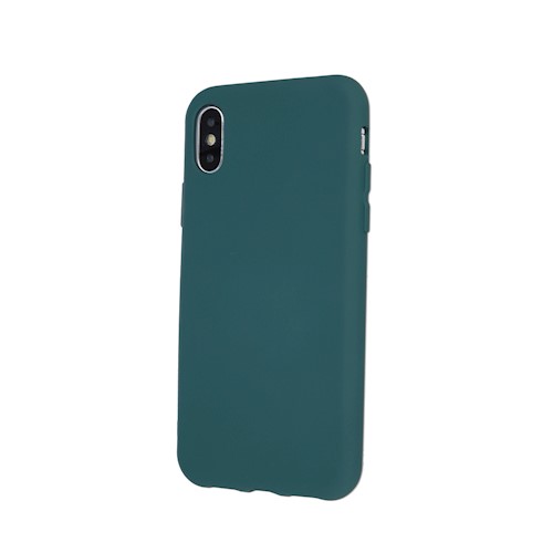Θήκη TPU Σιλικόνης με Υφασμάτινη Επένδυση για Samsung S9 - Σκούρο Πράσινο