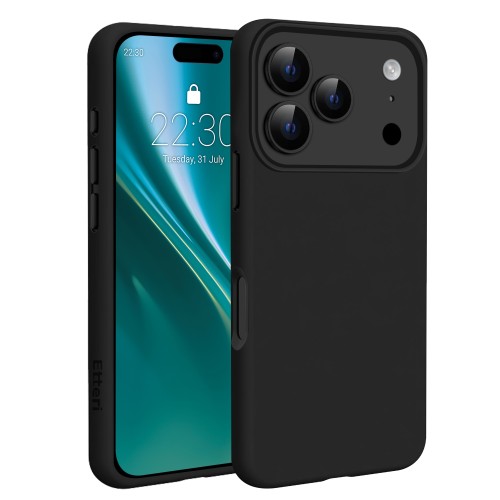 Etteri Θήκη TPU Σιλικόνης Mag Invisible για iPhone 17 Pro Max / 18 Pro Max - Μαύρη