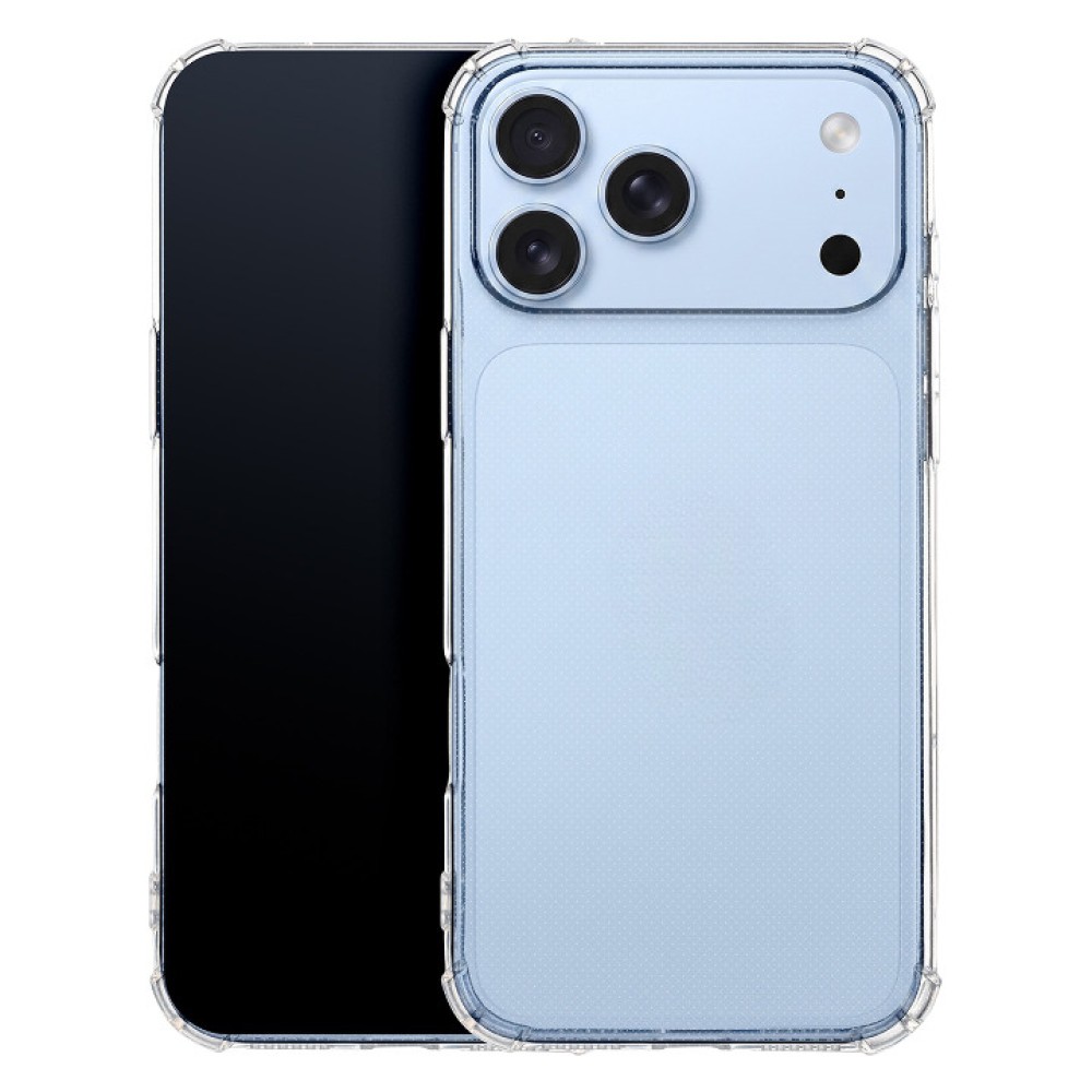 Θήκη TPU Σιλικόνης 2mm για iPhone 17 Pro Max / 18 Pro Max - Διάφανη