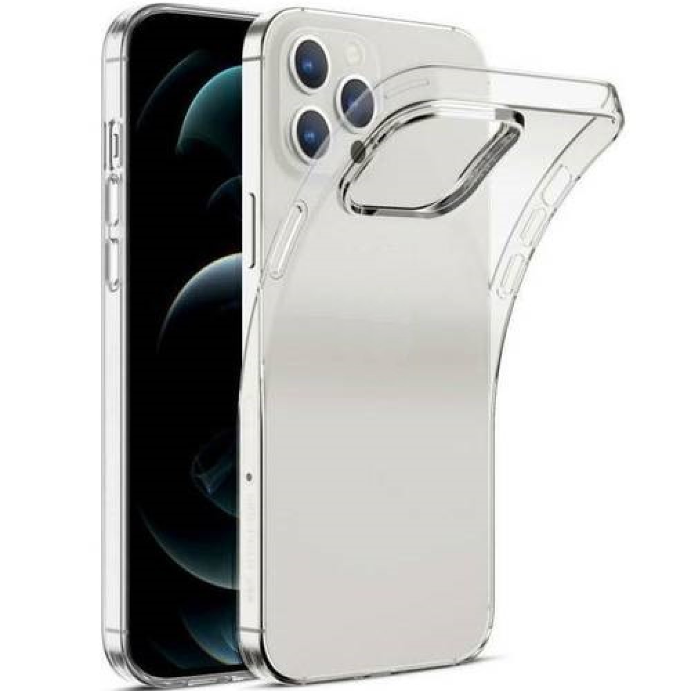 Θήκη TPU Σιλικόνης 1mm για iPhone 14 - Διάφανη