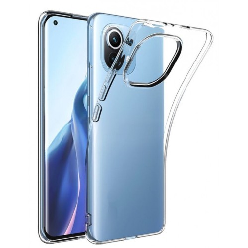 Θήκη TPU Σιλικόνης 1 mm για Xiaomi Mi 11 Lite - Διάφανο
