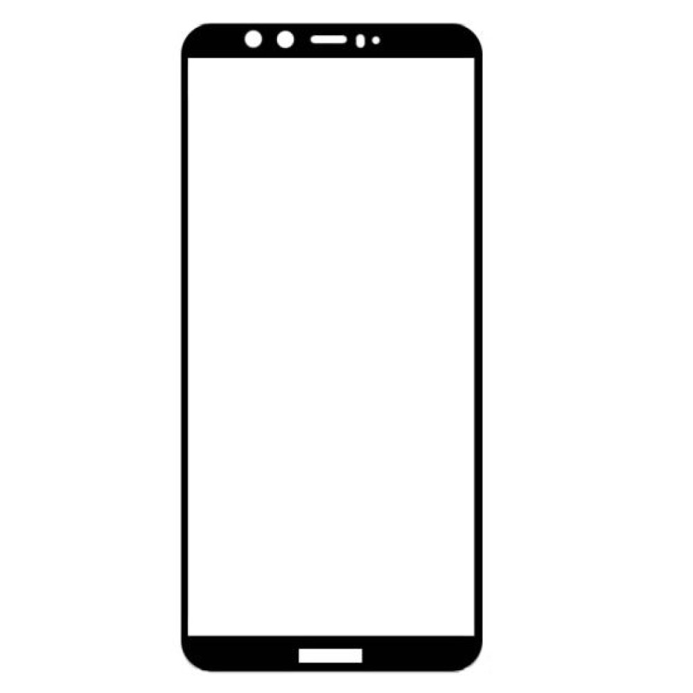Tempered Glass Full Cover για Honor 9 Lite - Μαύρο Πλαίσιο