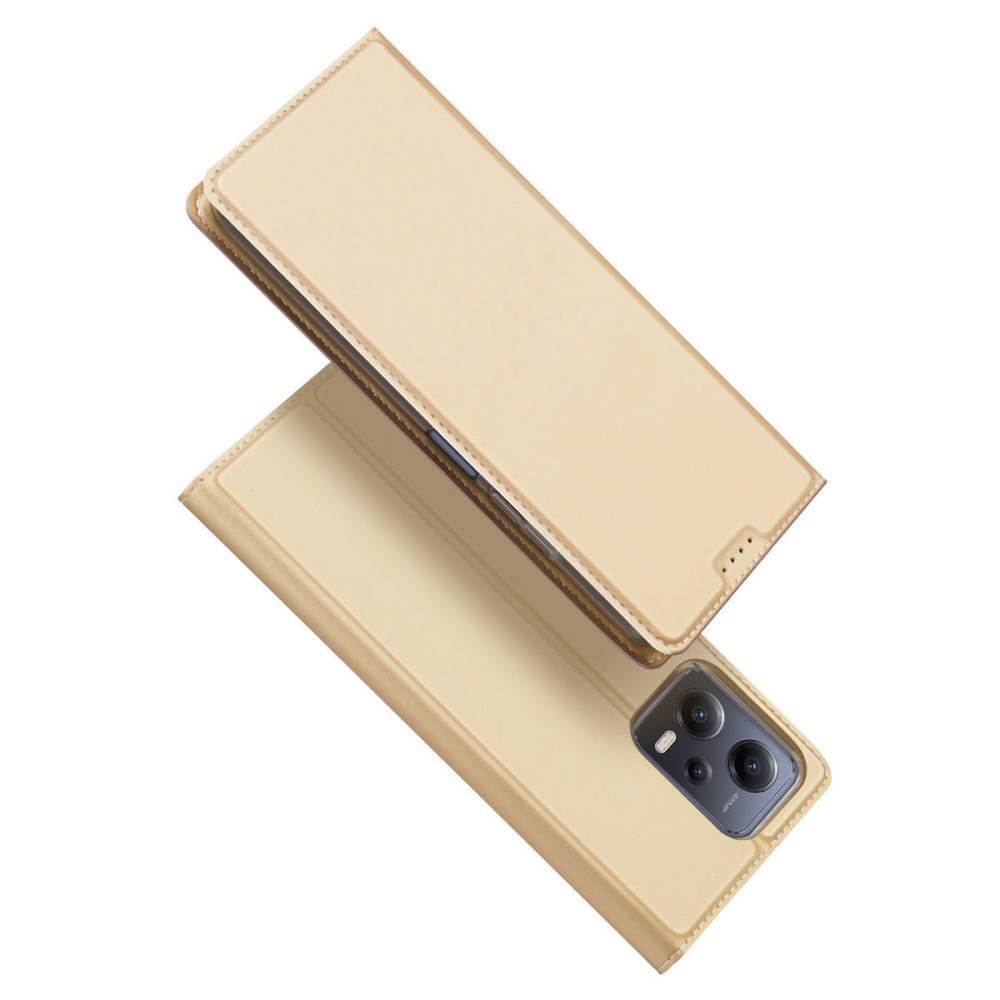 Θήκη Dux Premium Book Style για Redmi Note 12 Pro Plus 5G - Χρυσό
