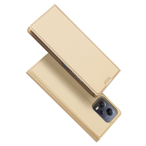Θήκη Dux Premium Book Style για Redmi Note 12 Pro Plus 5G - Χρυσό