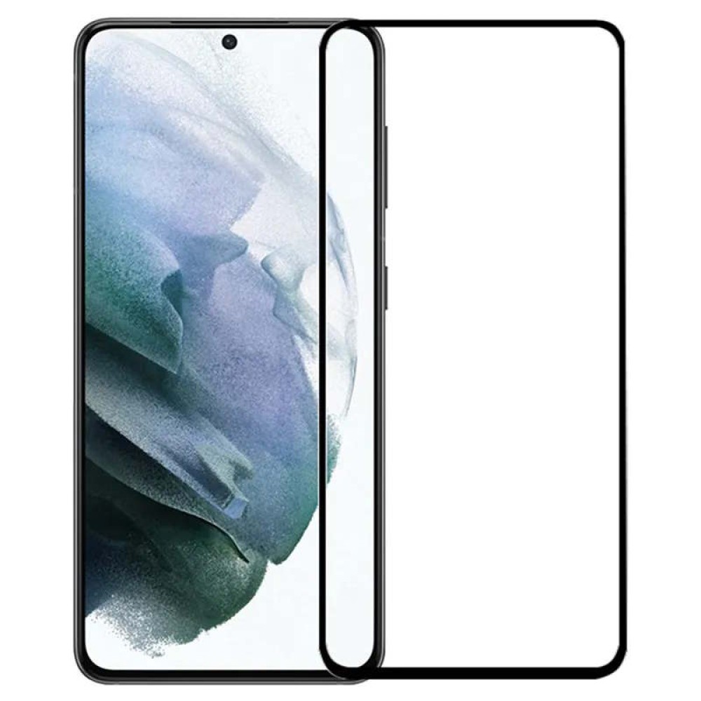 Tempered Glass FULL GLUE για Samsung Galaxy S22 Plus / ΔΕΝ Λειτουργεί το Δακτυλικό Αποτύπωμα - Μαύρο Πλαίσιο
