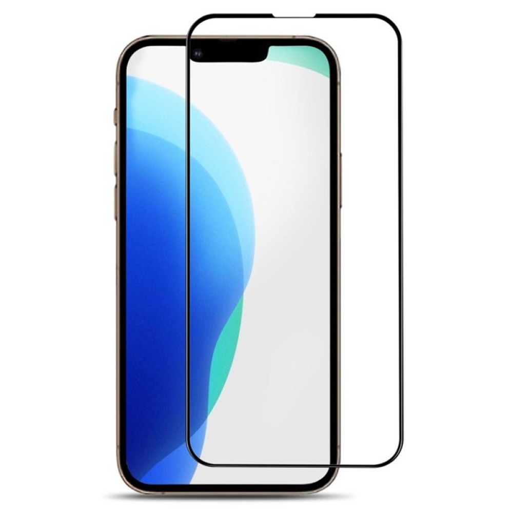 Tempered Glass Τζαμάκι Προστασίας Full Glue για iPhone 13 Mini - Μαύρο
