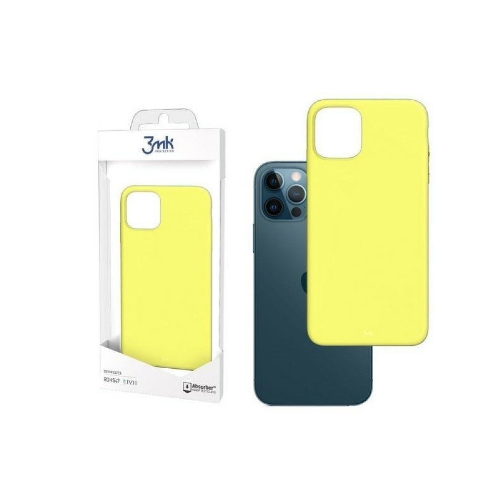 Θήκη TPU Σιλικόνης 3mK για iPhone 12/ 12 Pro - Κίτρινο