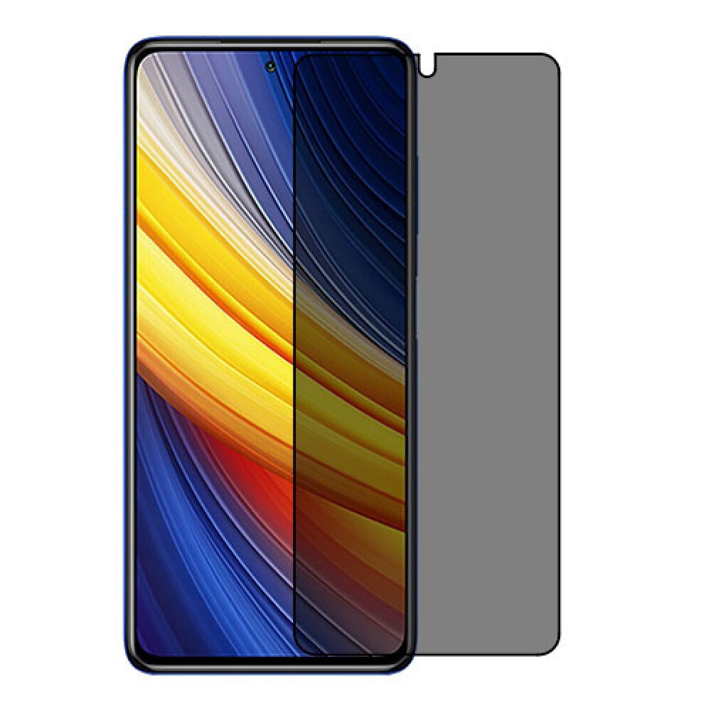 Privacy Tempered Glass / Τζαμάκι Προστασίας Full Glue για Xiaomi Redmi A3 - Φιμέ Μαύρο