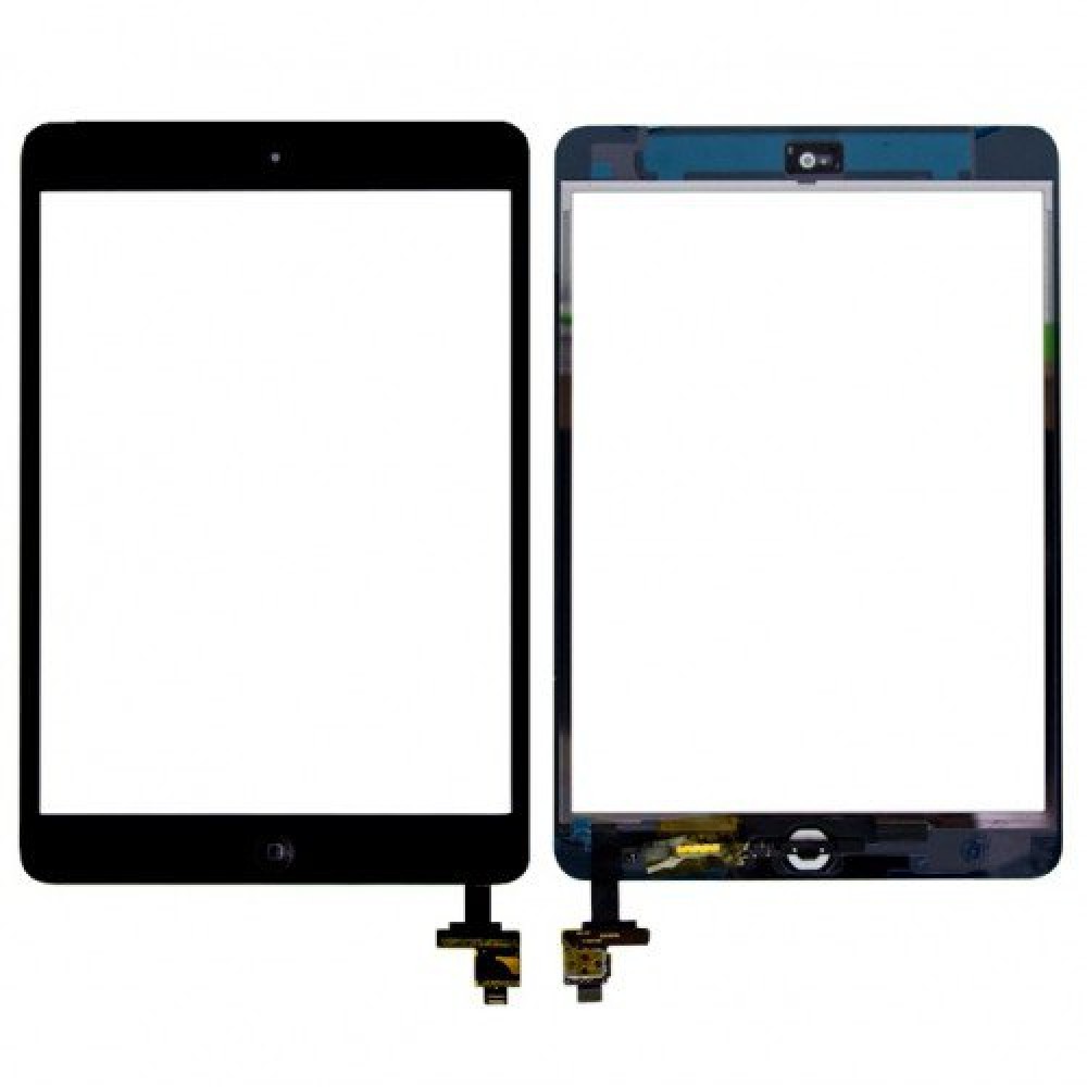 Μηχανισμός Αφής - Digitizer για iPad Mini / Mini 2 (WITH IC Connector and Home Button) Aνταλλακτικό - Μαύρο
