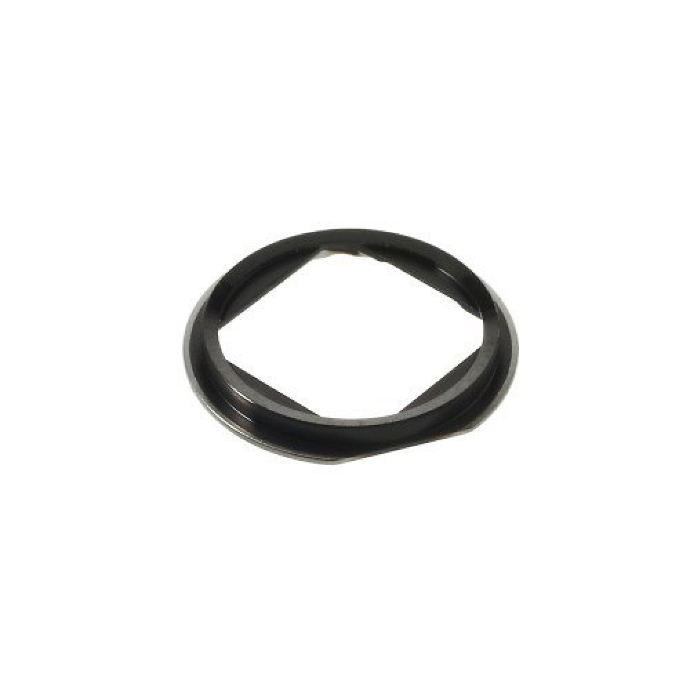 Δαχτυλίδι από Καουτσούκ για Home Button iPhone 6 - Μαύρο