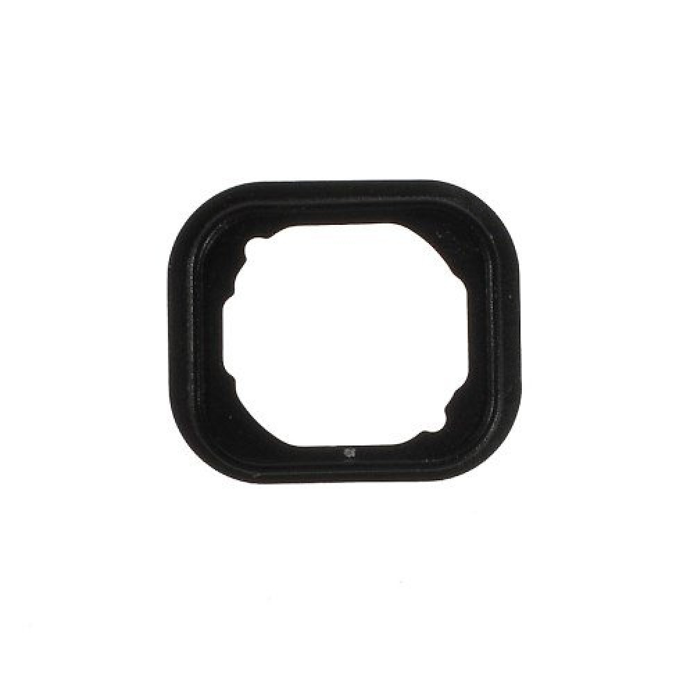 Βάση από Καουτσούκ Home Button για iPhone 6 - Μαύρο