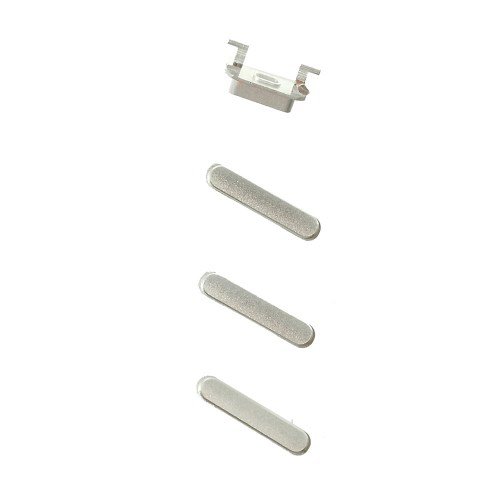Σετ Εξωτερικά Πλαϊνά Πλήκτρα (Power  Volume  Mute Switch) για iPhone 6 - Ασημί