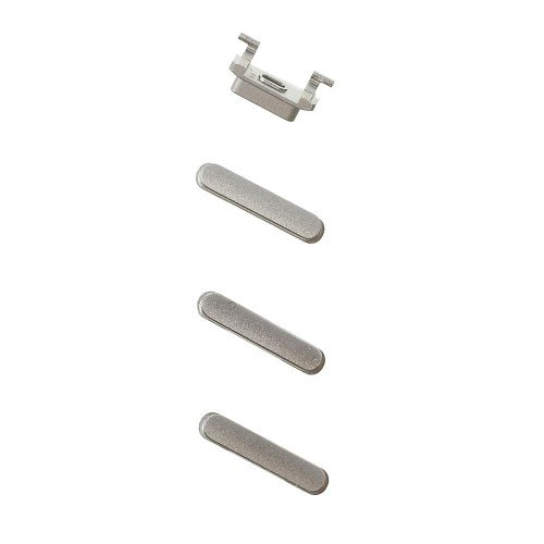 Σετ Εξωτερικά Πλαϊνά Πλήκτρα 3 σε 1 Power  Volume  Mute Switch για iPhone 6 - Γκρι