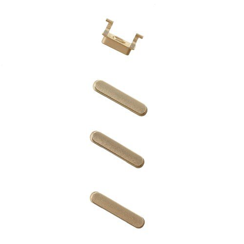Εξωτερικά Πλαϊνά Πλήκτρα 3 σε 1 Power Volume  Mute Switch για iPhone 6 - Σαμπανιζέ