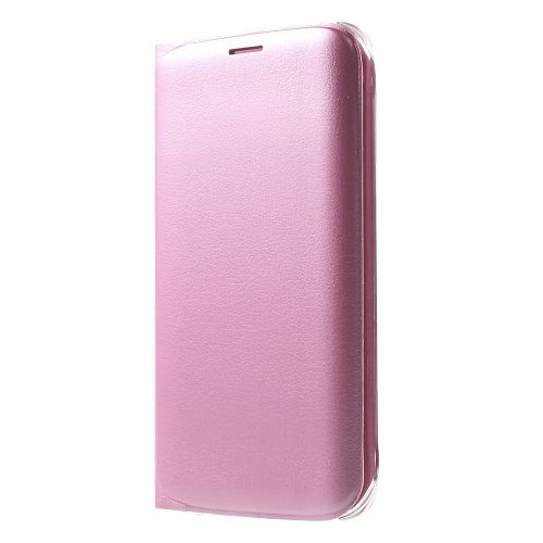 Θήκη Book Style για Galaxy S6 Edge G925  - Ροζ