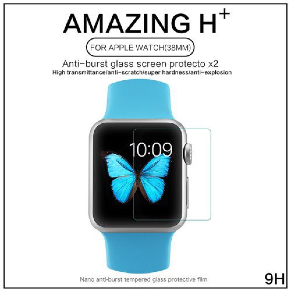 Tempered Glass - Τζαμάκι Προστασίας NILLKIN (2ΤΜΧ) για Apple Watch 38mm
