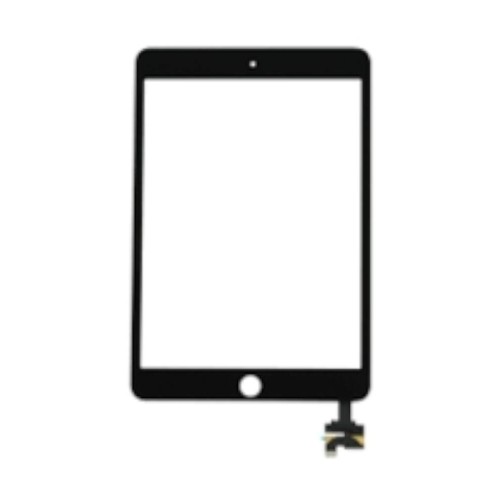 Μηχανισμός Αφής - Digitizer για iPad Mini 3 (Χωρίς Home Button) Xωρίς IC Connector- Μαύρο