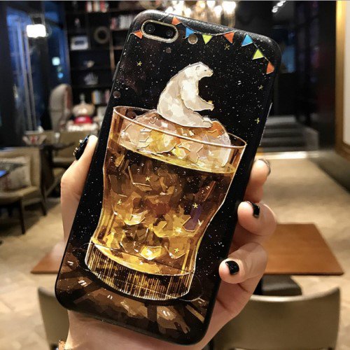 Θήκη TPU Σιλικόνης Polar Bear Style για iPhone 7 / 8 / SE 2020