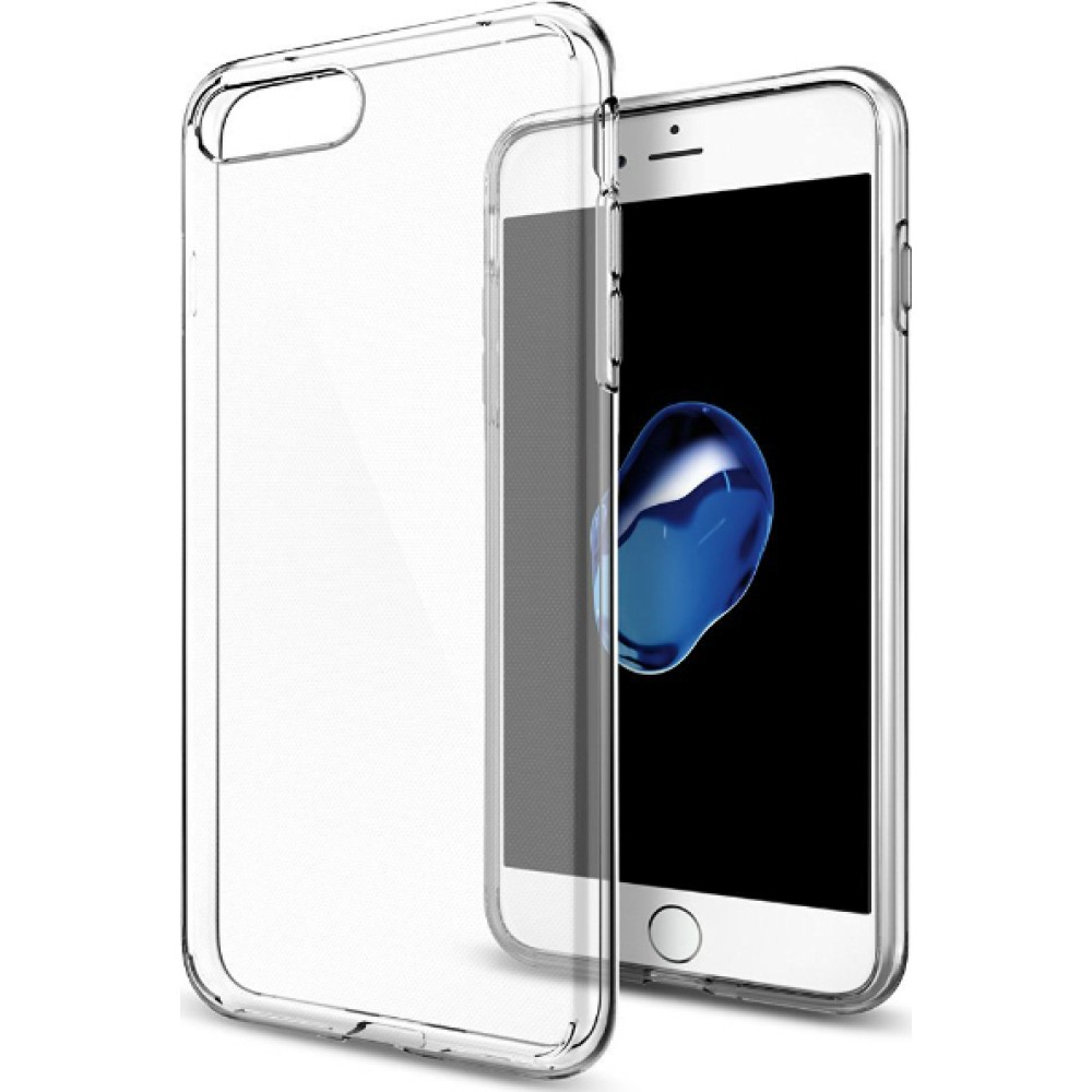 Θήκη TPU Σιλικόνης 2mm για iPhone 7 Plus / 8 Plus - Διάφανο