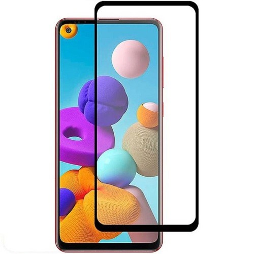 Tempered Glass FULL GLUE για Samsung Galaxy A11 - Μαύρο
