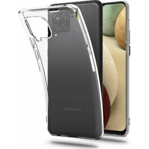 Θήκη TPU Σιλικόνης 1mm για Samsung Galaxy A12 / M12 - Διάφανο