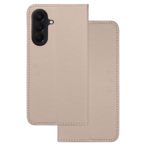 Υφασμάτινη Μαγνητική Θήκη Book Style για Samsung Galaxy A57 - Χρυσό