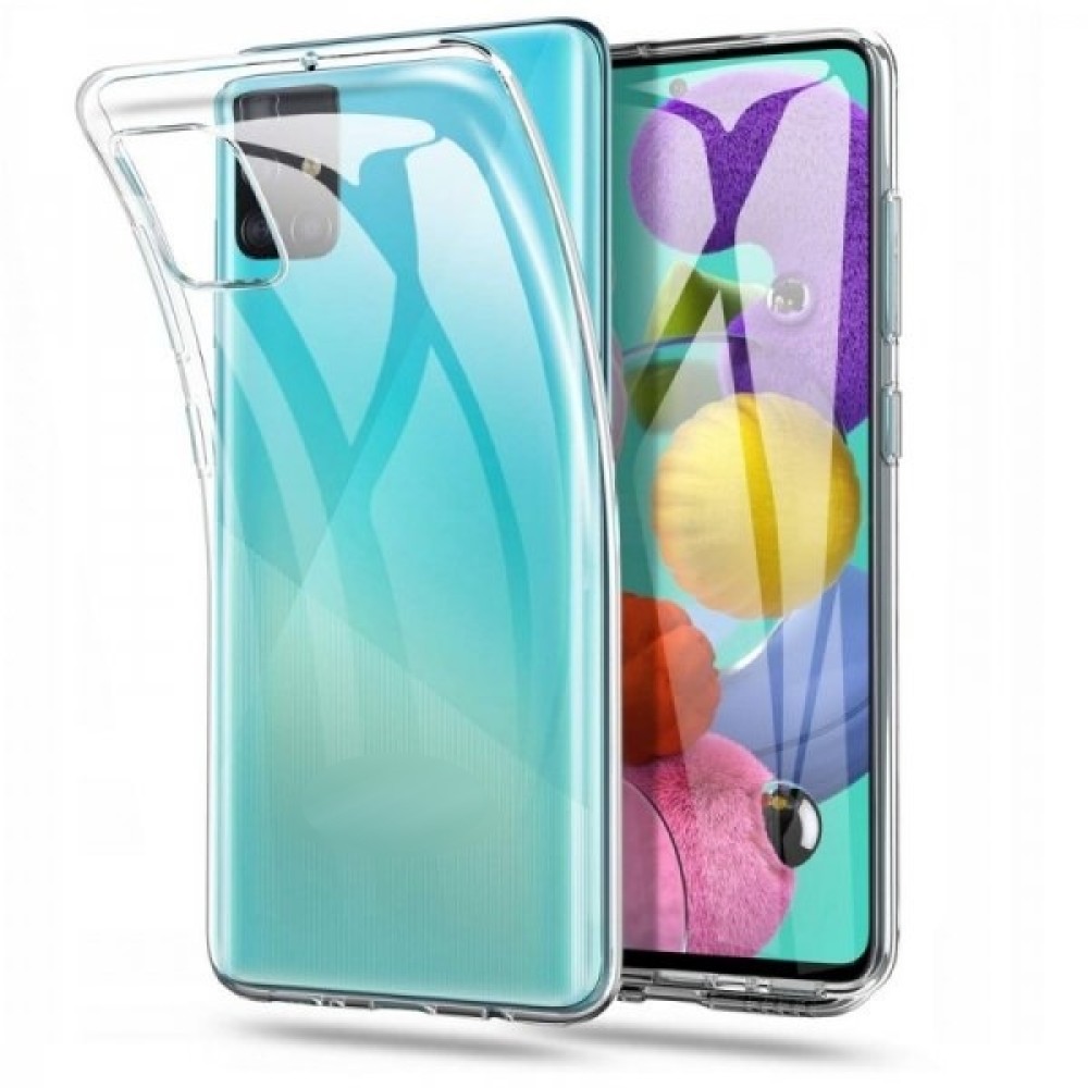 Θήκη TPU Σιλικόνης 0.5 mm για Samsung A72 - Διάφανη