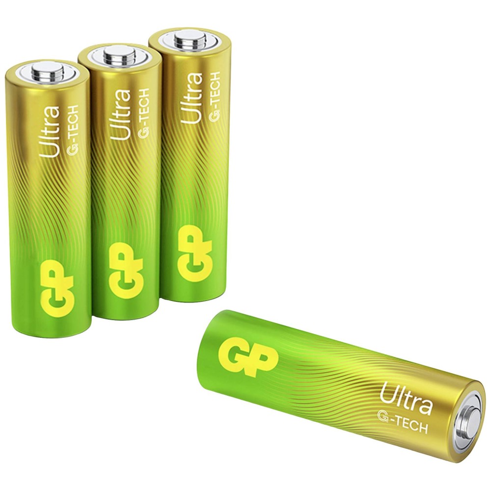 GP Batteries Ultra Αλκαλικές Μπαταρίες AA 1.5V 4τμχ