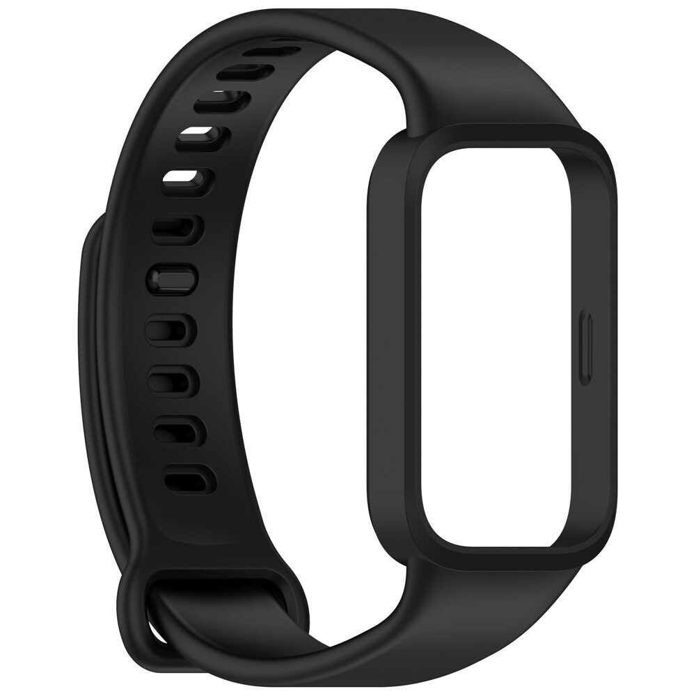Λουράκι Σιλικόνης για Xiaomi Smart Band 9 Active - Μαύρο